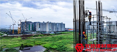 菲律賓建筑公司PH062客戶(hù)采購(gòu)元拓圓盤(pán)腳手架、鋼支撐、絲桿、鋁工字梁